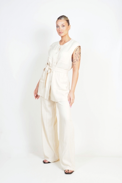 2 Piece set with belt Sara