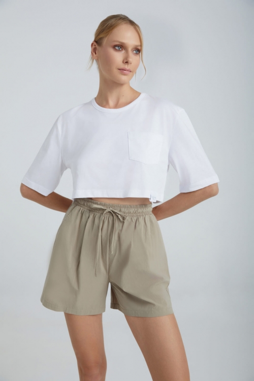 4 Tailors Cotton Crop Top