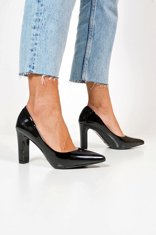 Square heel Pumps