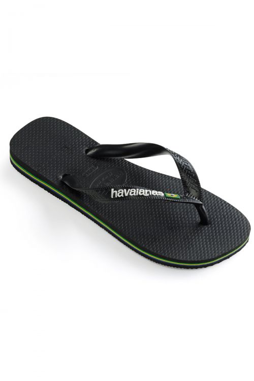 Havaianas Kids Brasil Logo - Μαύρο