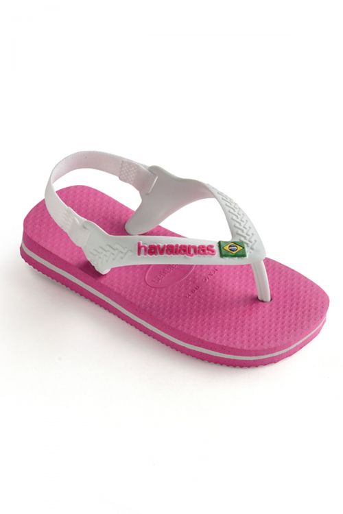 Havaianas Baby Brasil Logo II - Hollywood Rose