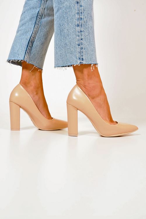 Kerry Pumps with square heel