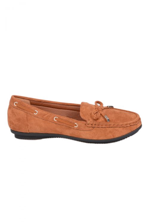 Soft suede moccasin
