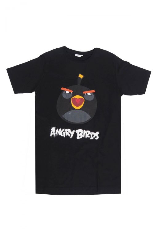 ΑΝΤΡΙΚΟ T-SHIRT ANGRY BIRDS - Μαύρο