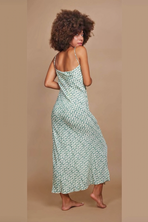 Ayoune long dress with strap