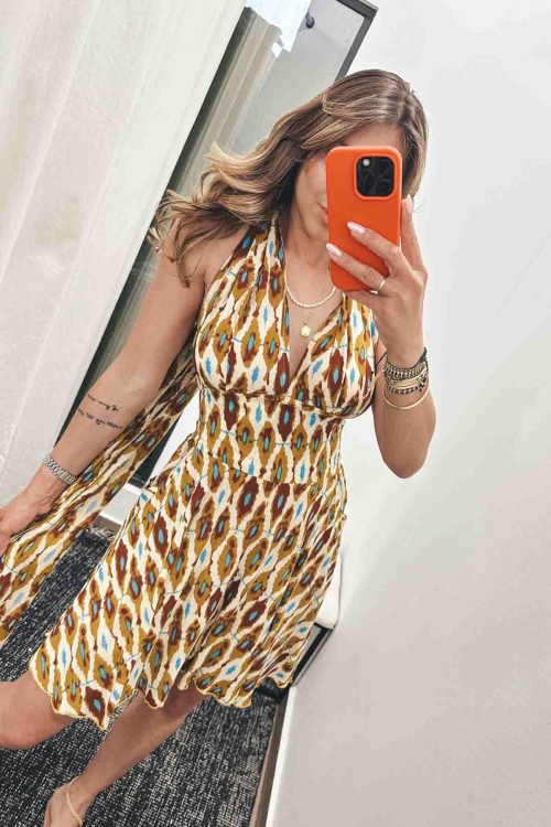 Ayoune mini backless dress Domna
