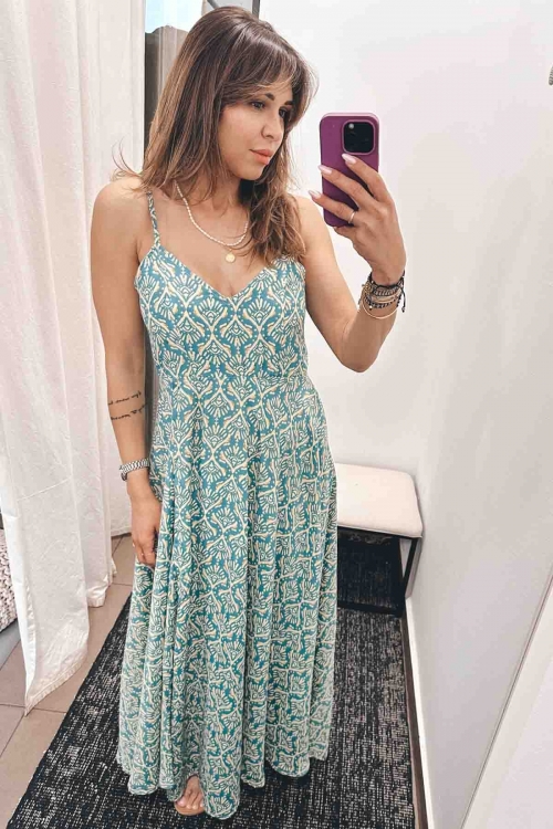 Ayoune sleeveless long dress Anya