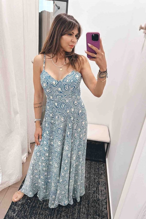 Ayoune sleeveless long dress Rhea