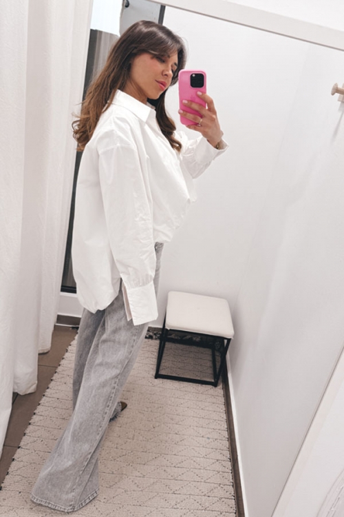 Balloon shirt Violet