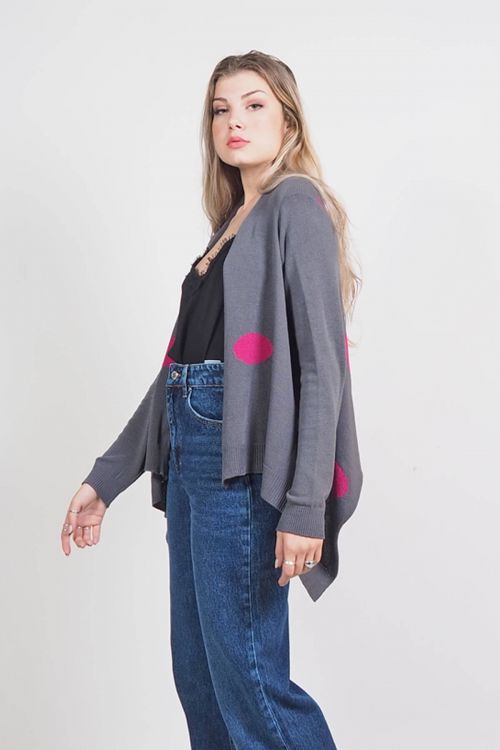 Lolita polka dot cardigan