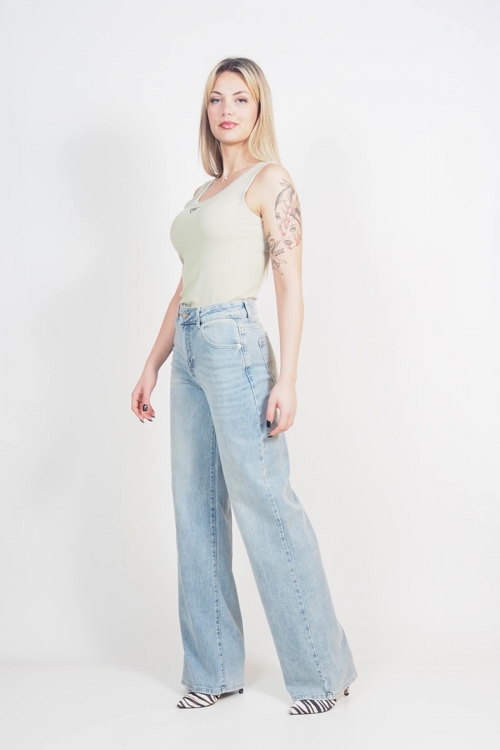 Cotton sleeveless top Dance Milano