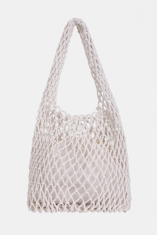 Knitted cotton bag