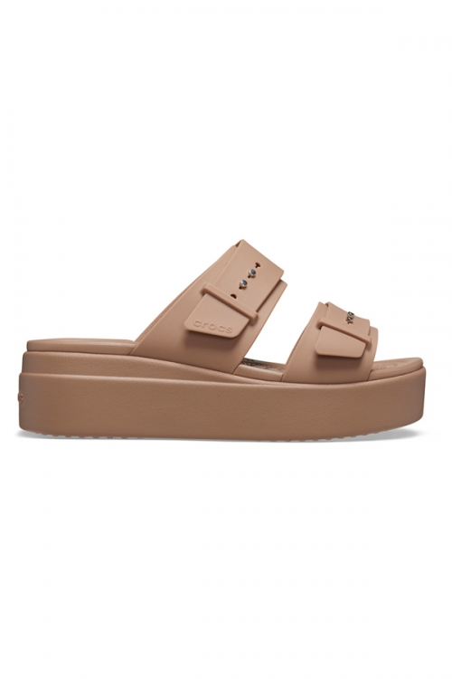Crocs Brooklyn Buckle Low Wedge