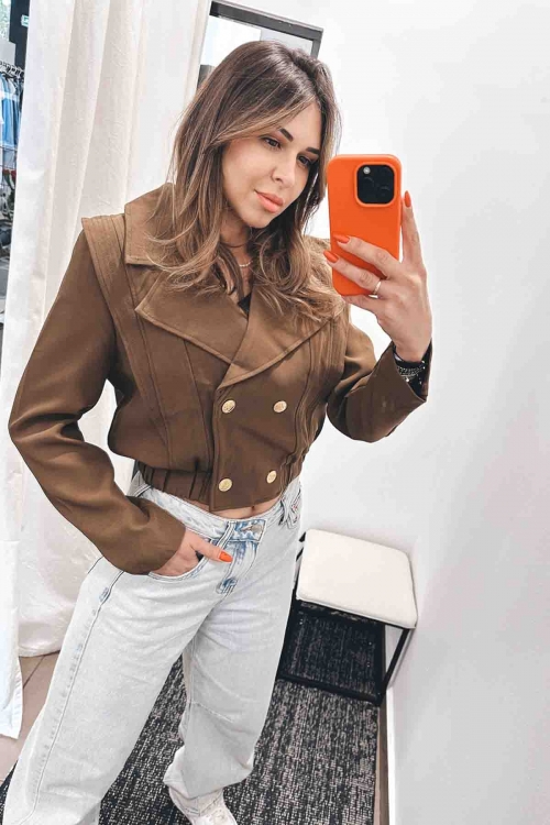 Cropped jacket Alyson