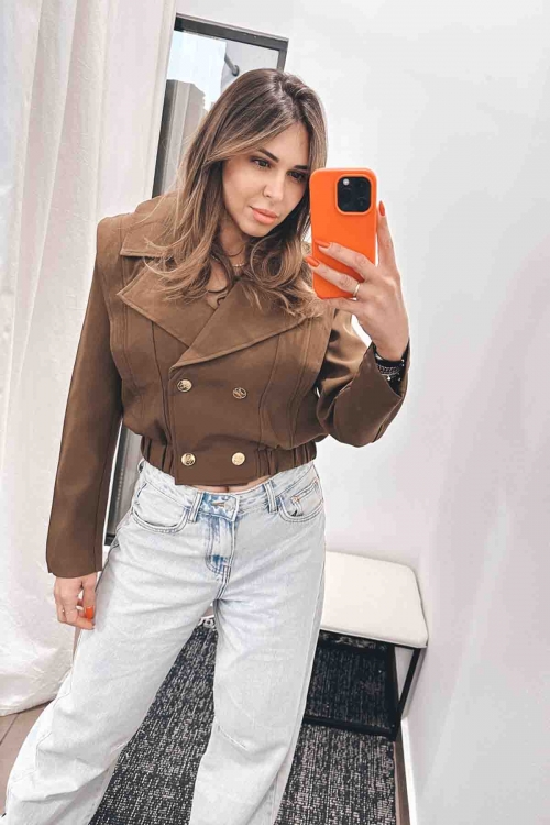 Cropped jacket Alyson