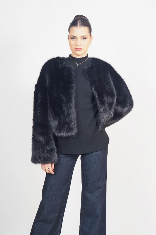 Eco leather fur Amelia