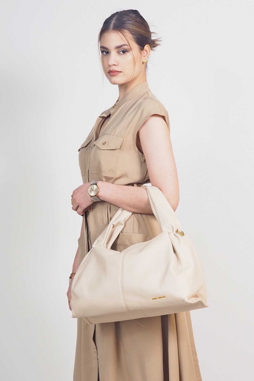 Eco leather shoulder bag Kim