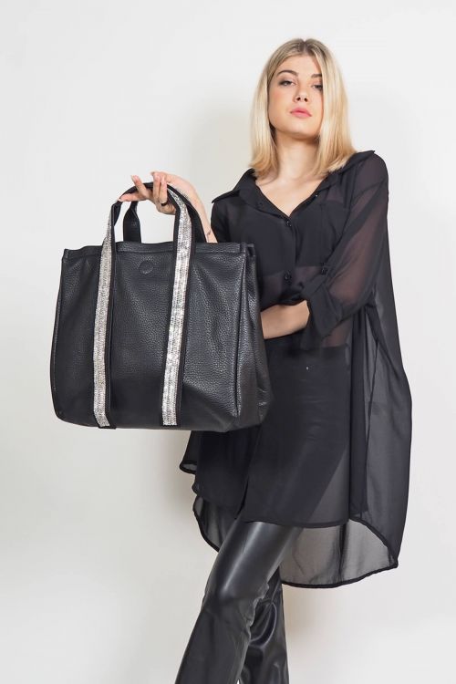 Shopper bag Helena - Μαύρο