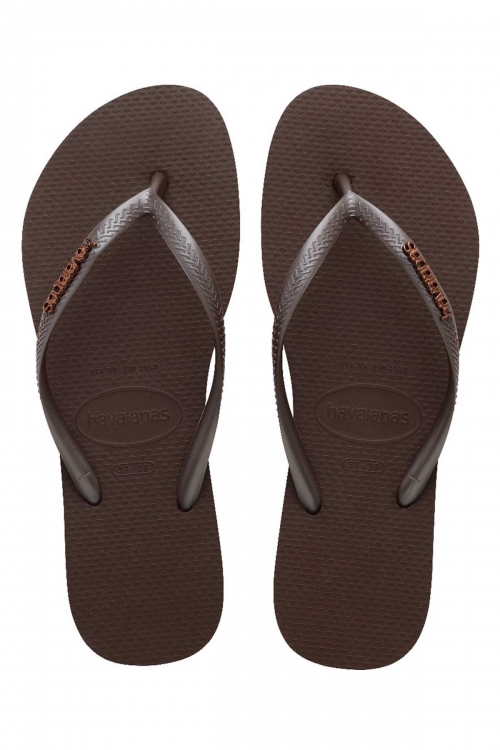 Havaianas Slim Logo Metallic