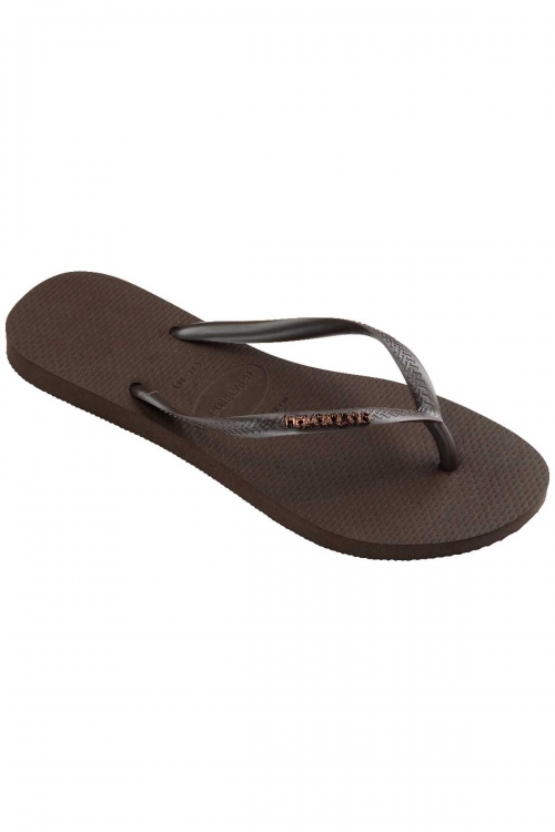 Havaianas Slim Logo Metallic