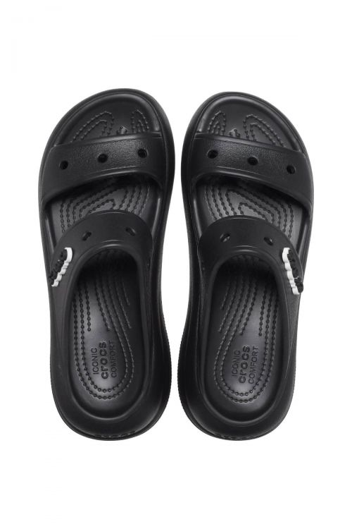 Crocs Classic Crush Sandal - Μαύρο