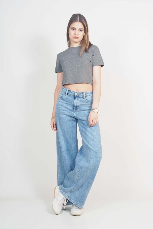 High waisted flared jeans Imany