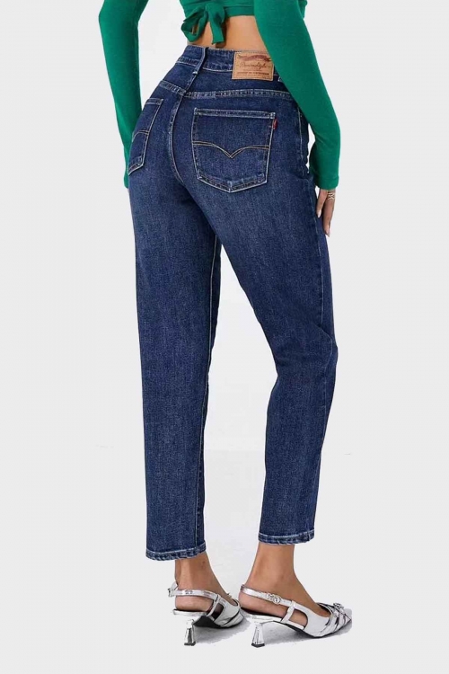High waisted mom fit jeans Carol