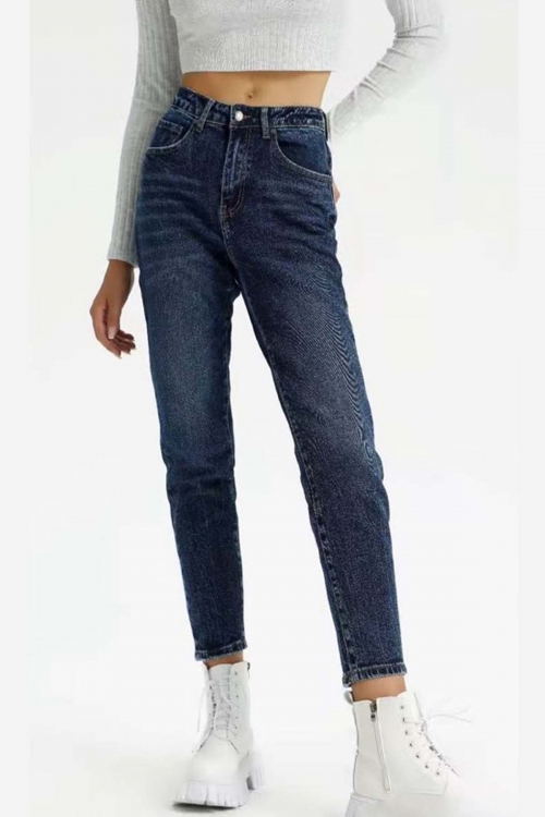 High waisted mom fit jeans Zuri