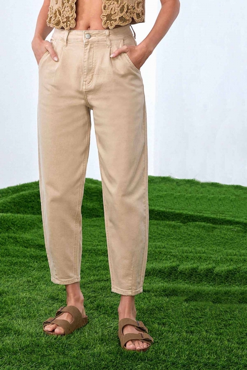 High waisted slouchy jeans Eliza