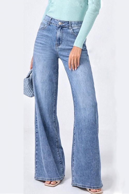 High waisted wide leg pants Renata