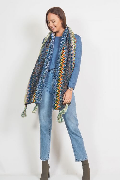 Nairobi viscose tassel scarf