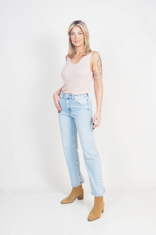 Knit sparkle top Linda