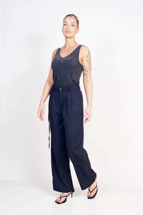 Knit sparkle top Liora