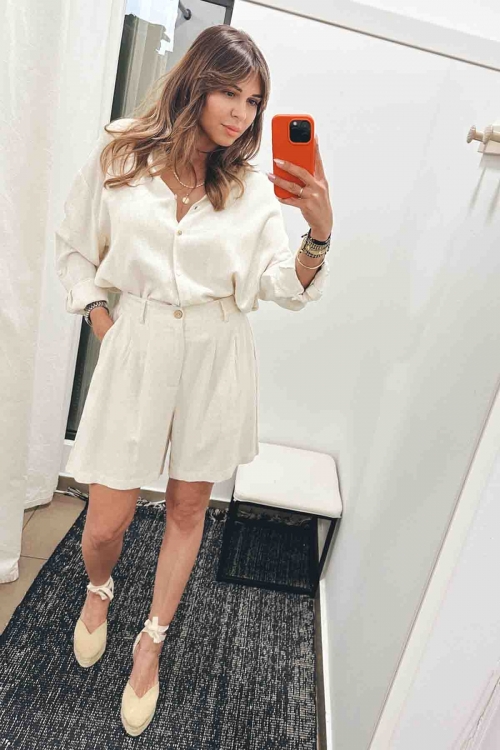 Linen shorts Candice