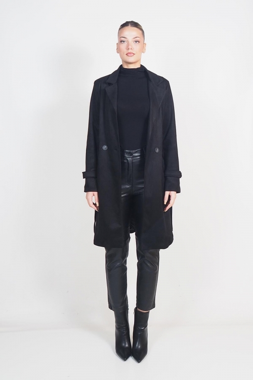 Suede type coat Sophie