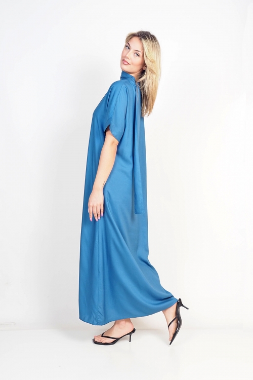 Loose dress with belt Mabel