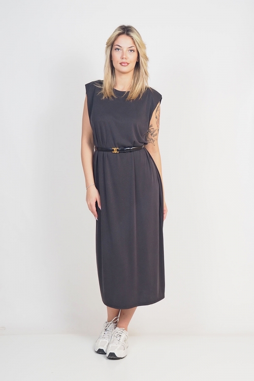 Loose rip sleeveless dress Iris
