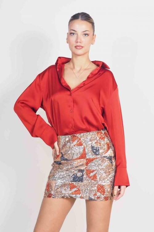 Mini sequin skirt Thea