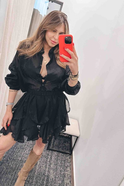 Mini skirt Cherry