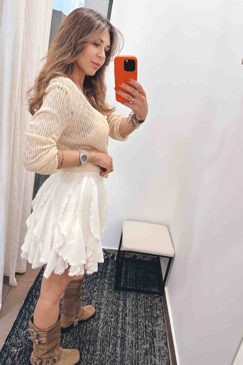 Mini skirt Cherry