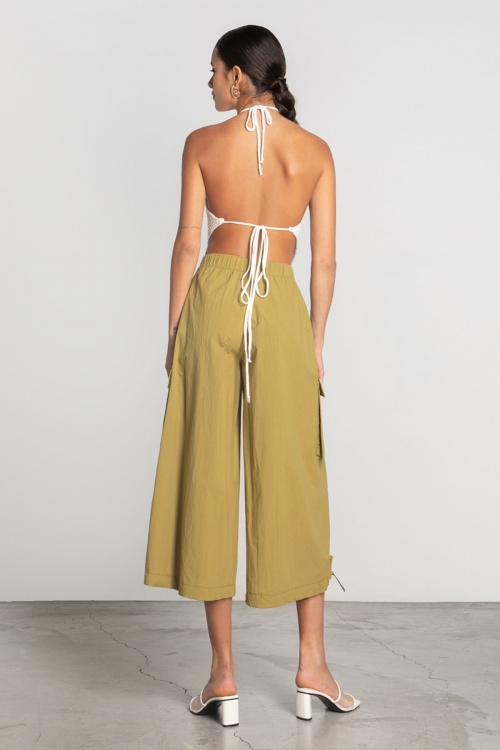 Moutaki backless knit top