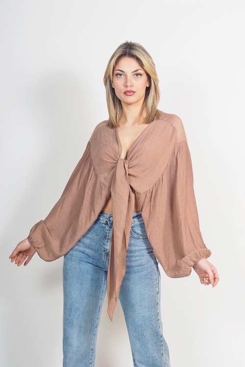 Moutaki bolero top