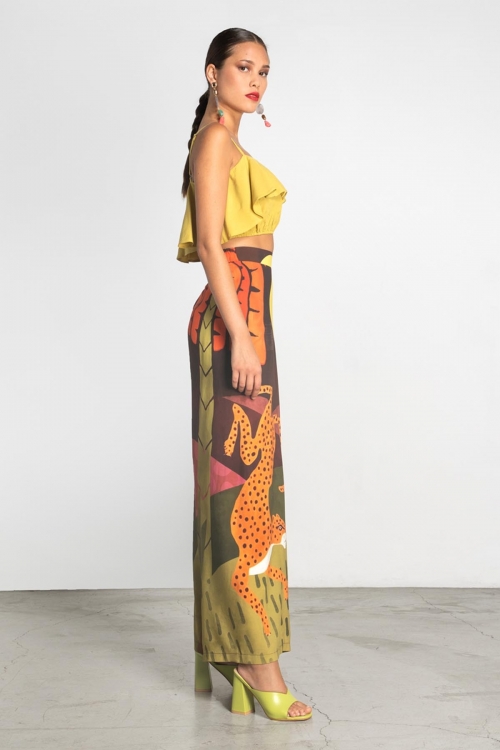 Moutaki colourfull trousers