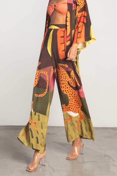 Moutaki colourfull trousers