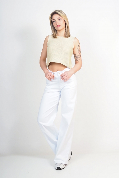 Moutaki knit crop top