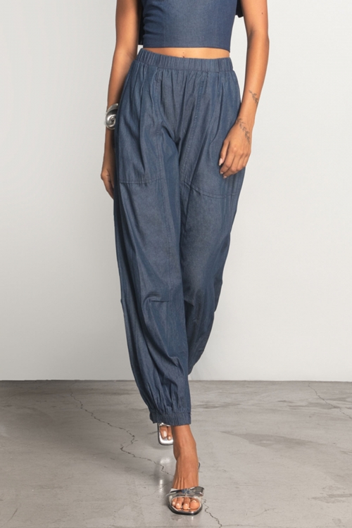 Moutaki trousers με λαστιχο