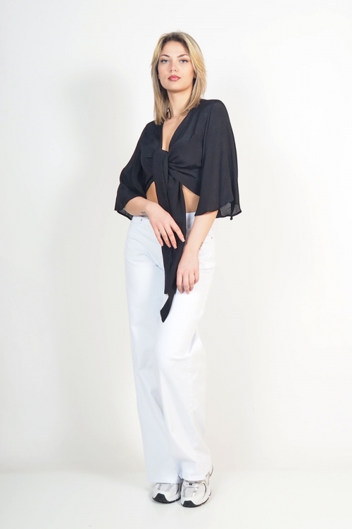 Moutaki wrap top