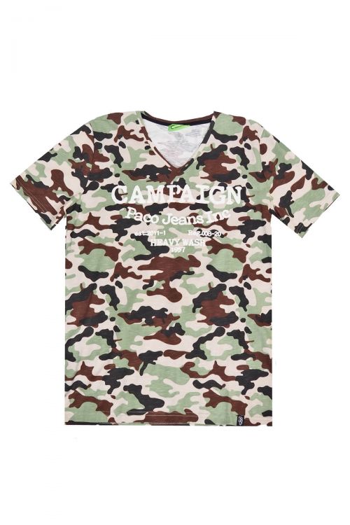 MEN CAMO T-SHIRT