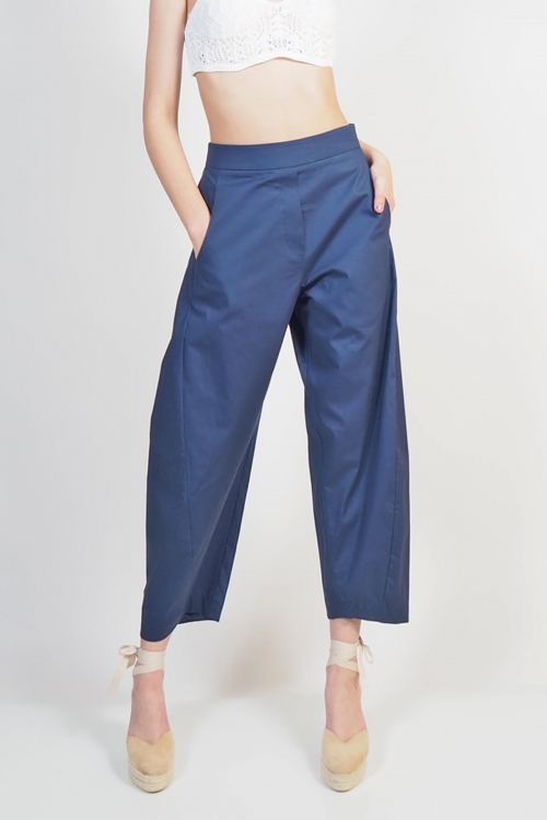 Moutaki poplin pants