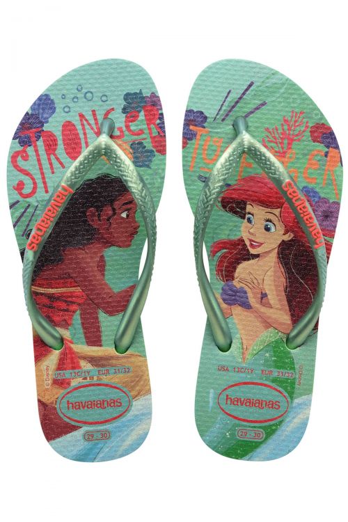 Havaianas Kids Slim Princess - Σμαραγδί